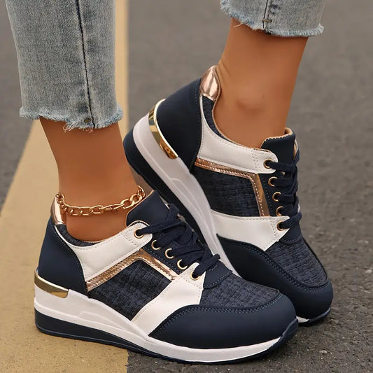 Tizon - Zapatillas Ergonómicas de Plataforma con Detalles