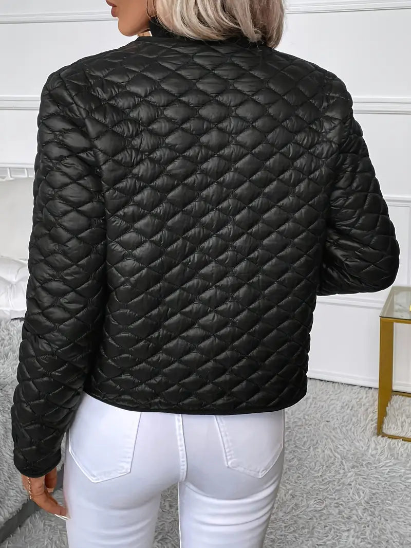 Agatha - Chaqueta Acolchada y Ajustable con Detalles Sofisticados